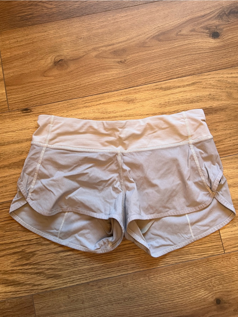 Lululemon Speed Up LR Lined Running Shorts Gray 4
